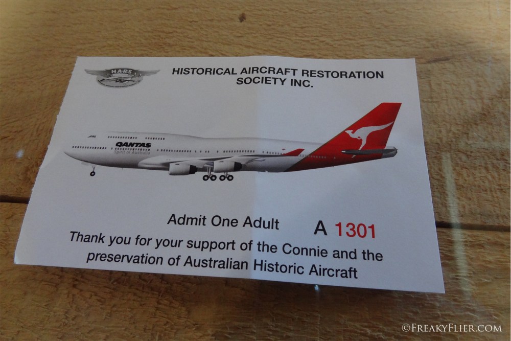 Entry ticket to HARS