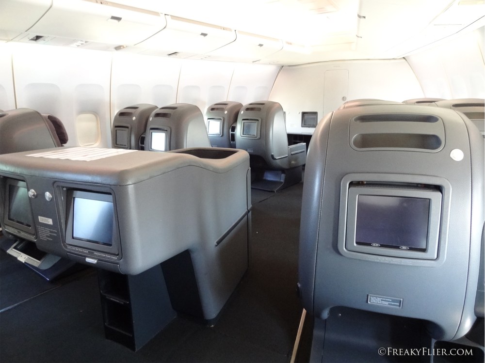 Main deck forward Business Class section