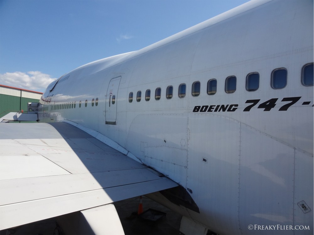 QANTAS Boeing 747-400 at HARS