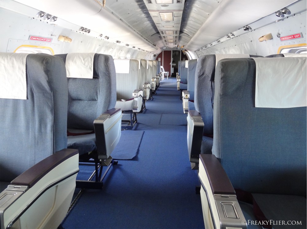 The cabin on board Connie