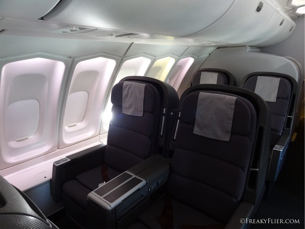 Upper deck Business Class