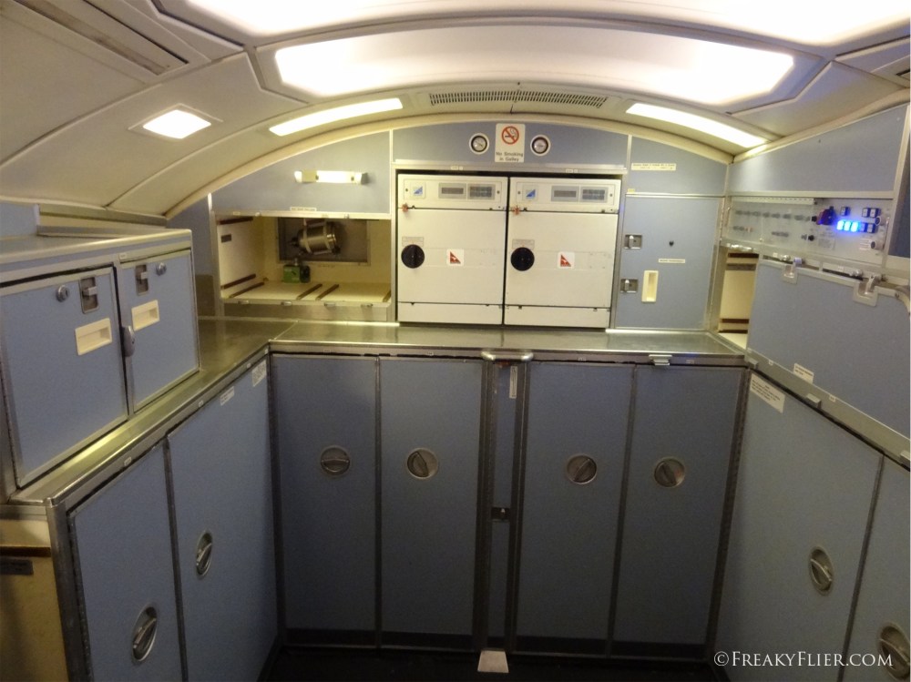 Upper deck rear galley